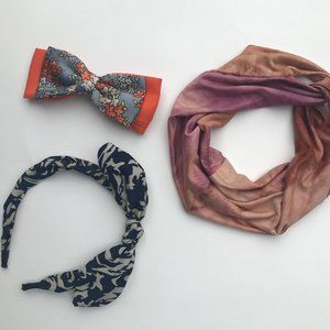 Summer Hair Accessories - Bow, Clips, Headbands